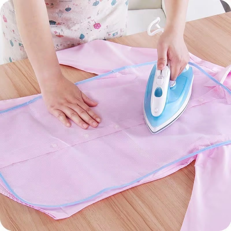 Cloth Protective Press Mesh Insulation Ironing Board Mat Cover against Pressing Pad Mini Iron Random Colors