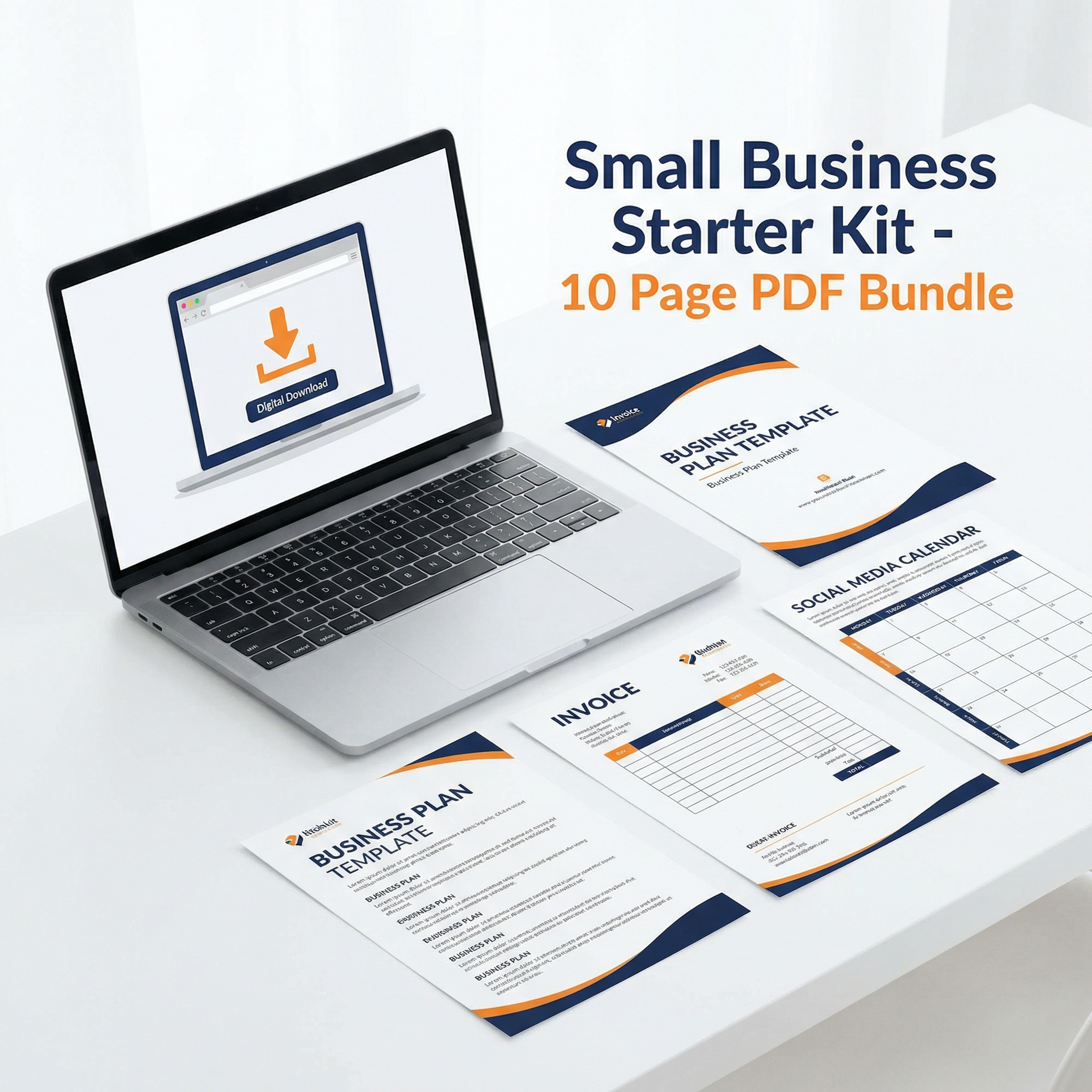 Small Business Starter Kit - Printable PDF Bundle