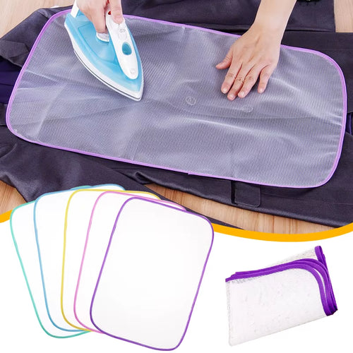 Cloth Protective Press Mesh Insulation Ironing Board Mat Cover against Pressing Pad Mini Iron Random Colors
